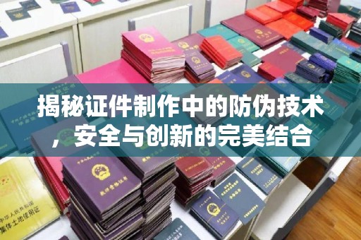 萨嘎揭秘证件制作中的防伪技术，安全与创新的完美结合