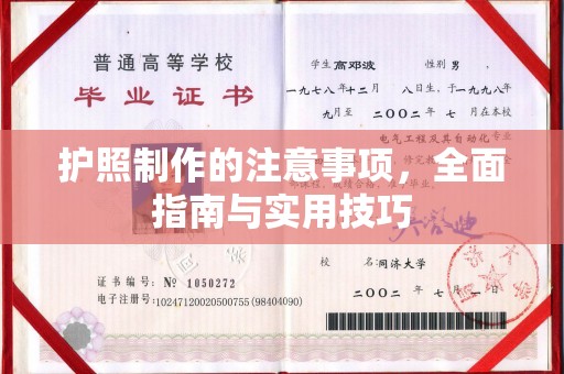 萨嘎护照制作的注意事项，全面指南与实用技巧