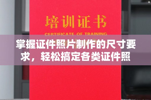 萨嘎掌握证件照片制作的尺寸要求，轻松搞定各类证件照