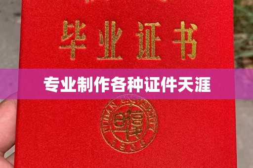 萨嘎专业制作各种证件天涯