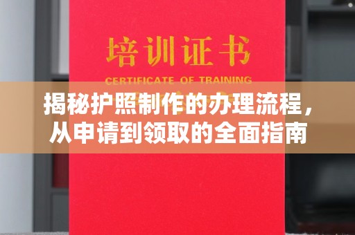萨嘎揭秘护照制作的办理流程，从申请到领取的全面指南