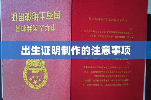 萨嘎出生证明制作的注意事项