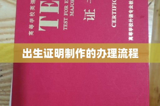 萨嘎出生证明制作的办理流程