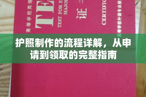 萨嘎护照制作的流程详解，从申请到领取的完整指南